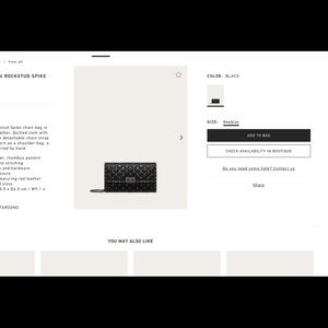 Valentino Rockstud Chain Bag